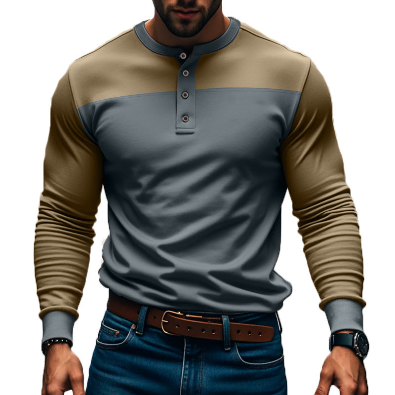 Metro Men's Slim Henley Shirt