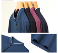 Metro Men's Long-Sleeve Stand-Collar Shirt