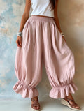 Flow Calder Linen Cotton Relaxed Trousers