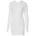 Nova Arden Knit Slim Long-Sleeve Dress