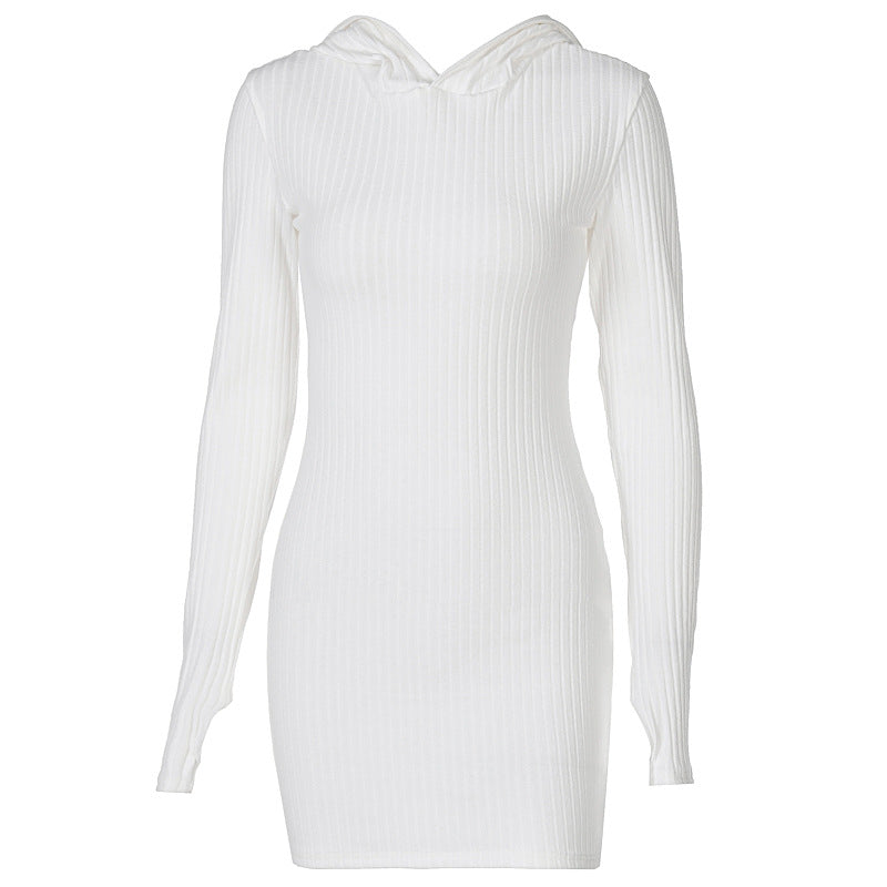 Nova Arden Knit Slim Long-Sleeve Dress
