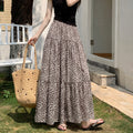 Nova Leopard Printed Vintage Midi Dress