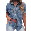 Aurelia Single-Breasted Button Shirt