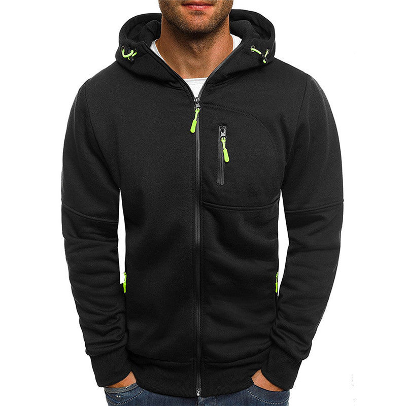 Velocity Men's Zip Running Jacket