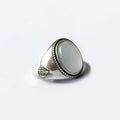 Lune Arden Stainless Steel Titanium Steel Vintage Ring