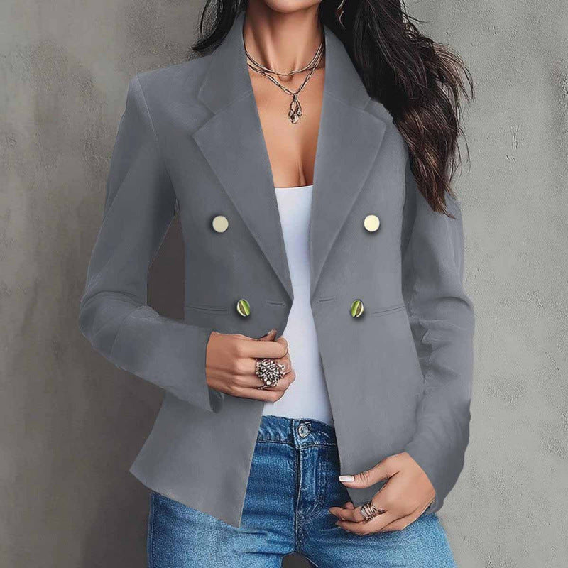 Aurelia Double-Breasted Blazer