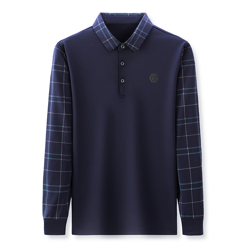 Metro Men's Long-Sleeve Polo Shirt