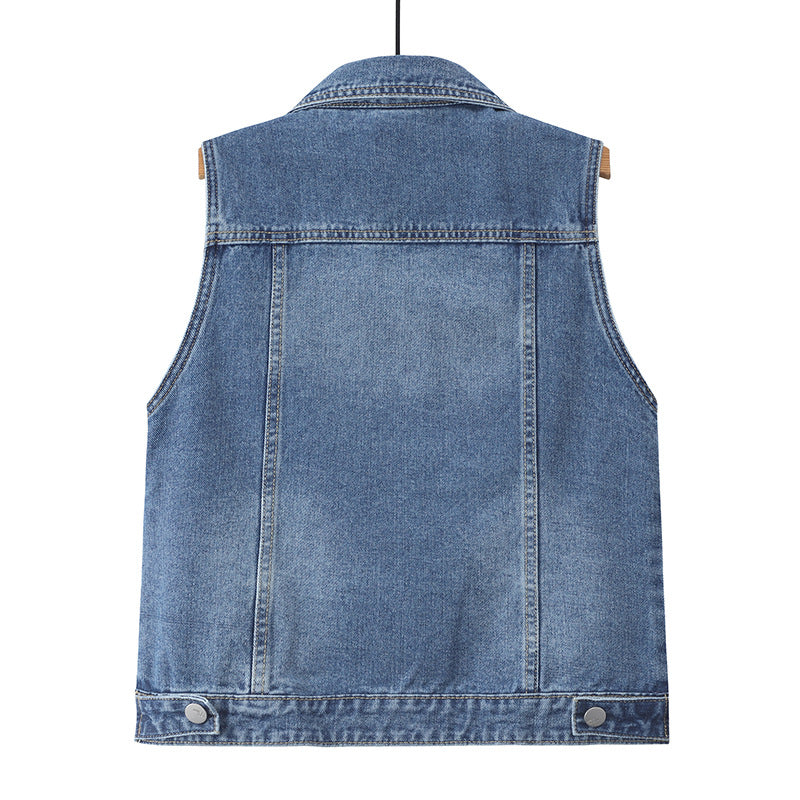 Hearth Denim Relaxed Vest