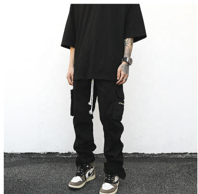 Rover Men's Drawstring Pocket Cargo Pants