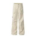 Rover Men's Cotton Relaxed Straight Cargo Pants