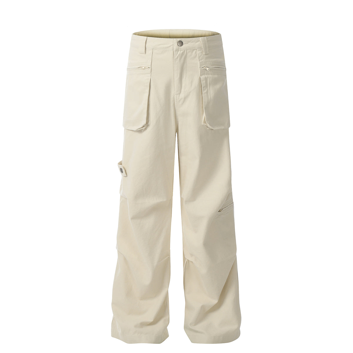 Rover Men's Cotton Relaxed Straight Cargo Pants