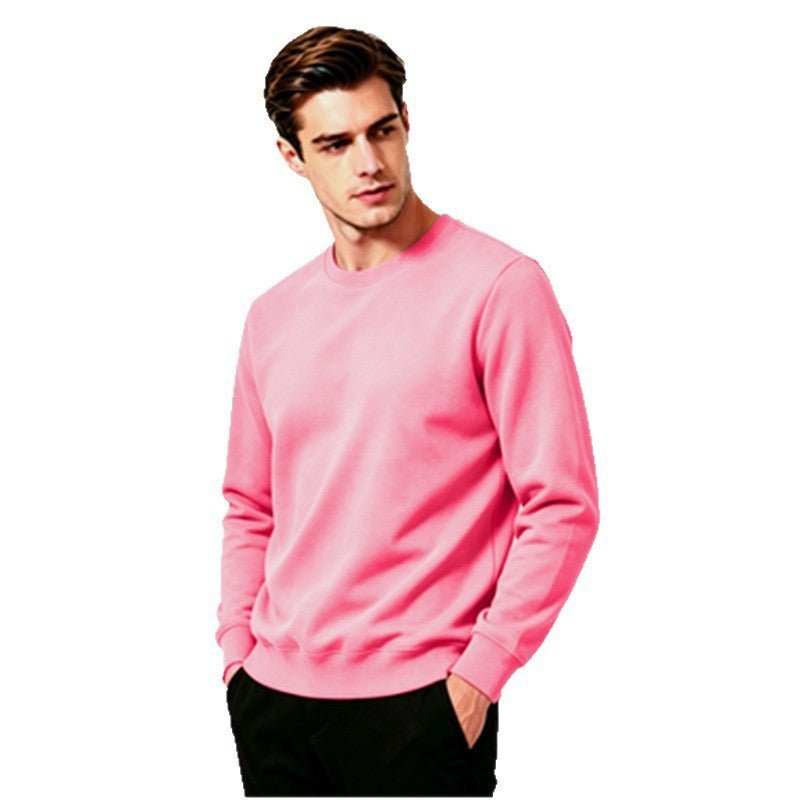 District Men's Crew-Neck Solid Pullover