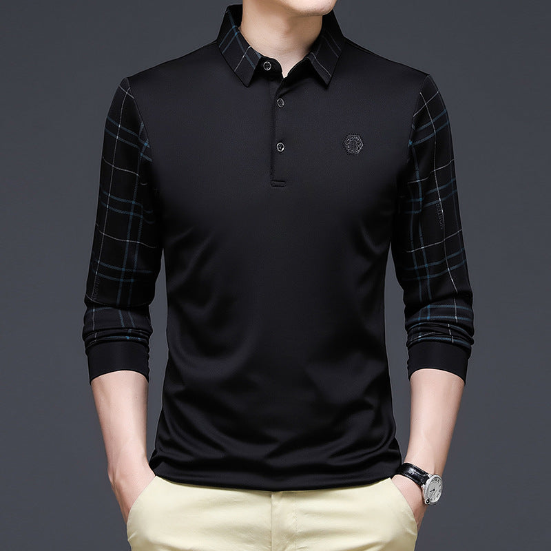 Metro Men's Long-Sleeve Polo Shirt