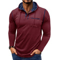 Metro Men's Long-Sleeve Hooded T-Shirt