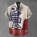 Metro Men's Linen Short-Sleeve Button Shirt