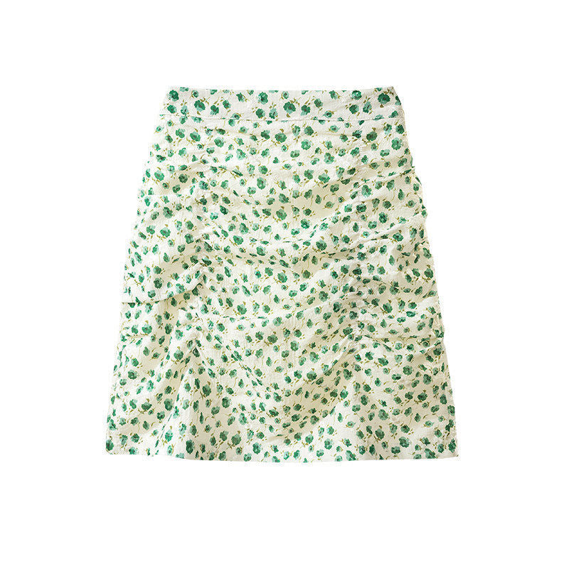 Sway Arden Pleated Floral Embroidered Skirt