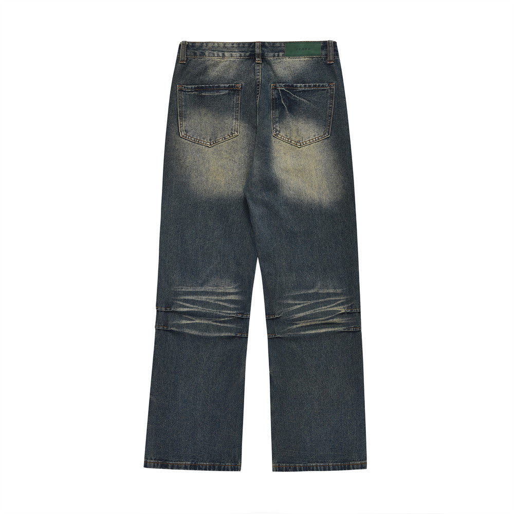 Indigo Bexley Men's Washed Straight Jeans