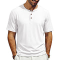 Metro Men's Ribbed Henley Shirt