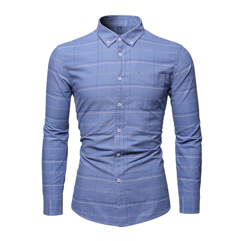 Metro Men's Plaid Shirt