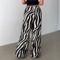Flow Printed Wide-Leg Trousers