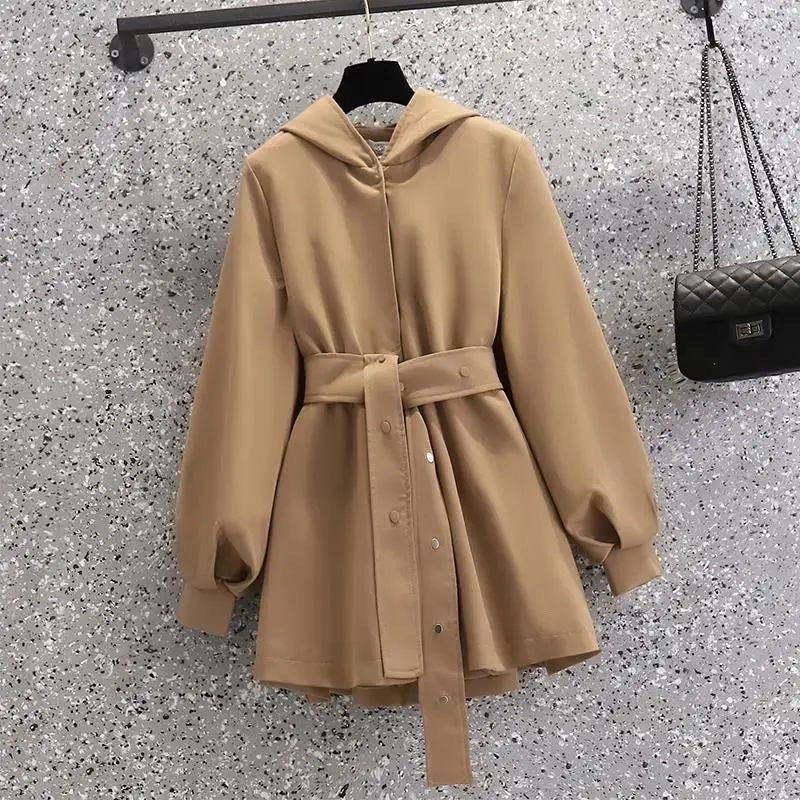Lumen Hooded Trench Coat