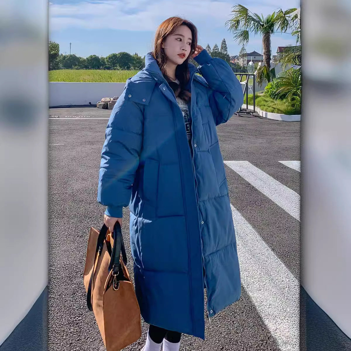 Cove Relaxed Mid-Length Down Jacket