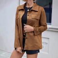 Halo Leather Slim Cardigan