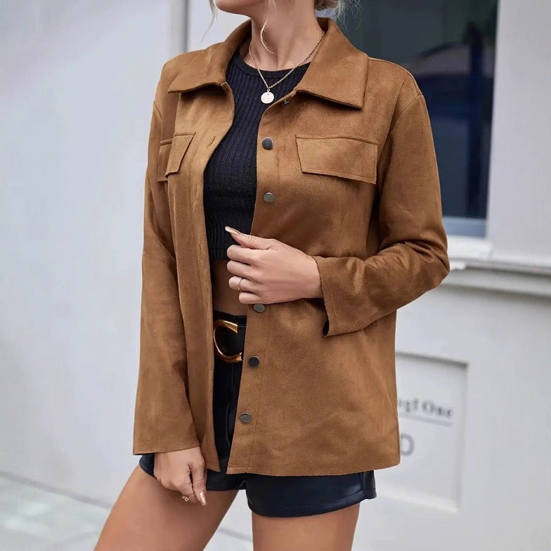 Halo Leather Slim Cardigan