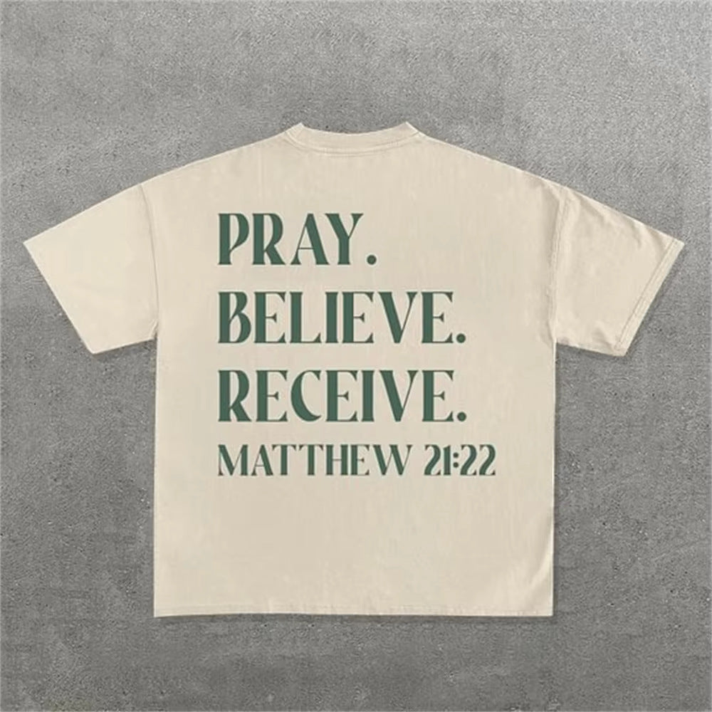 Archive Men's Oversized Letter-Print T-Shirt