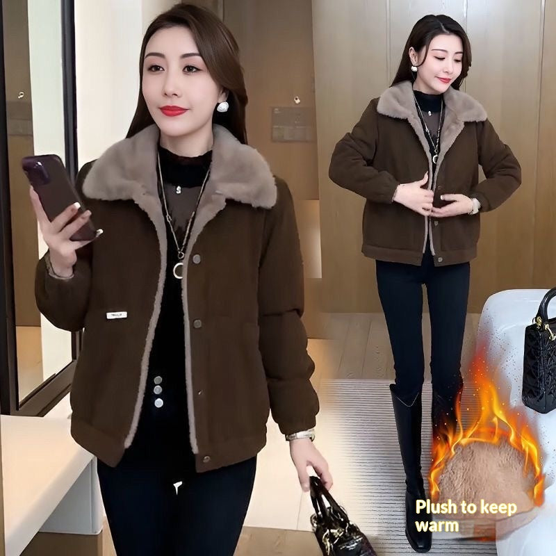Cove Corduroy Fleece-Lined Relaxed Jacket