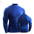 Velocity Men's Quick-Dry Long-Sleeve Turtleneck Top
