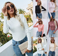 Hearth Relaxed Solid Turtleneck Sweater