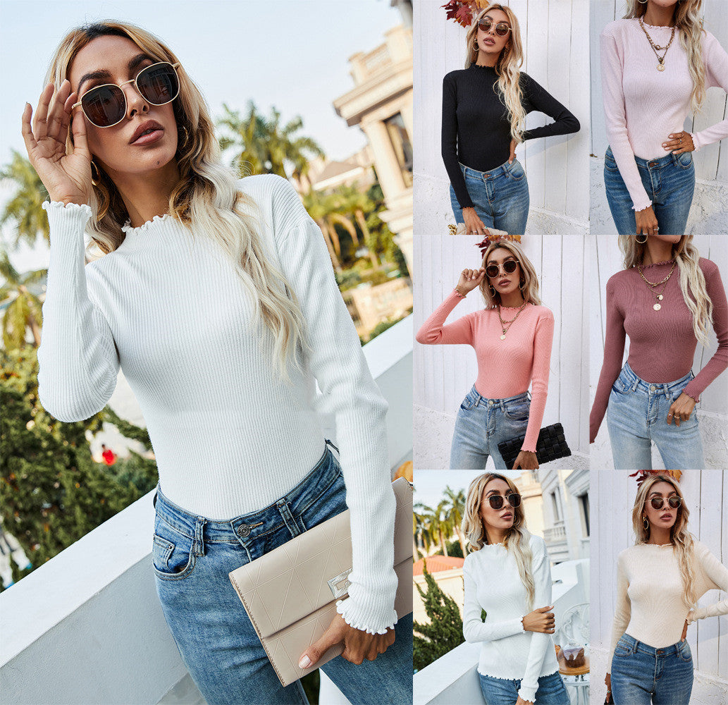 Hearth Relaxed Solid Turtleneck Sweater
