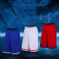 Velocity Men's Quick-Dry Relaxed Letter-Print Gym Shorts
