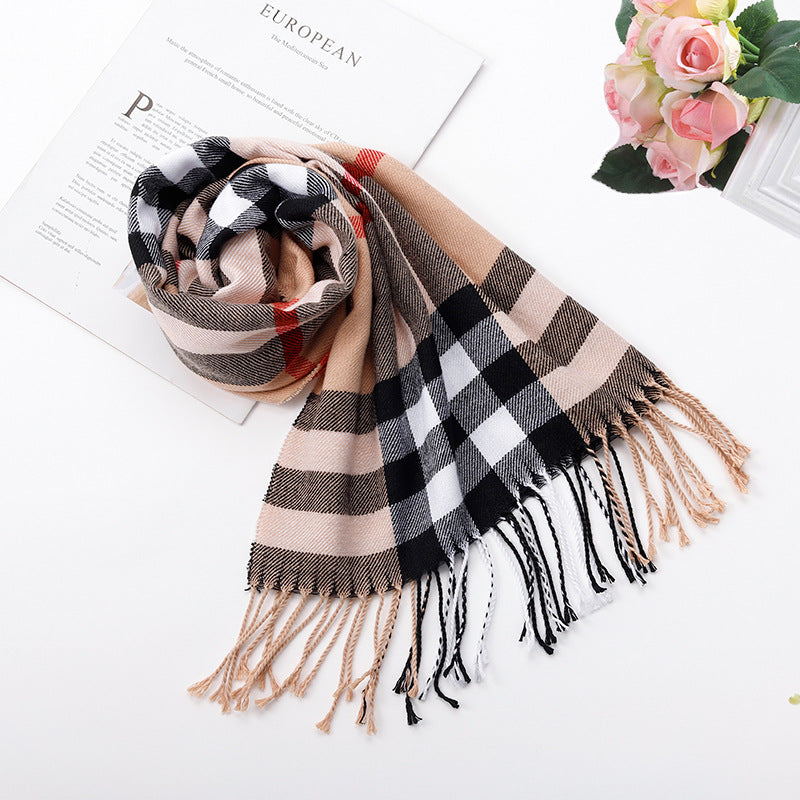 Ember Arden Plaid Scarf