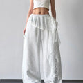 Flow Lace Wide-Leg Trousers