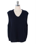 Hearth Relaxed V-Neck Solid Sweater Vest