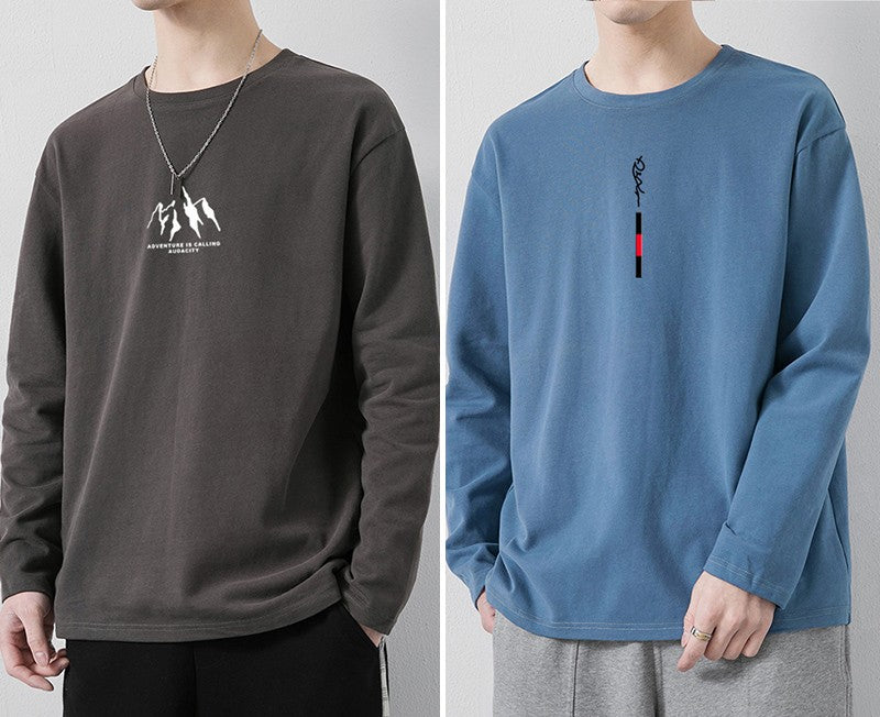 Archive Men's Cotton Relaxed Long-Sleeve T-Shirt