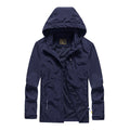District Men's Fleece-Lined Stand-Collar Windbreaker