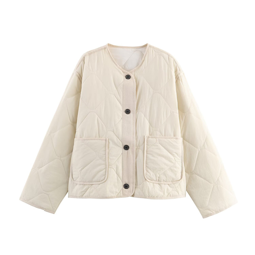 Quill Quilted Button Jacket, view 2