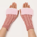 Ember Wool Cable-Knit Knit Arm Warmers