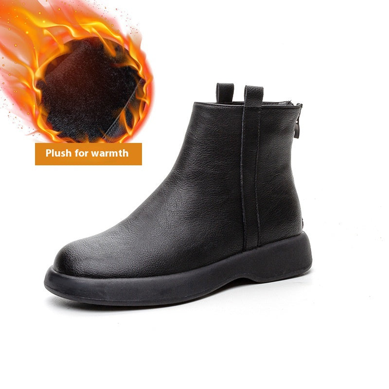 Stride Fleece-Lined Ankle Boots