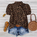 Aurelia Leopard Printed Blouse