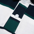 Metro Men's Striped Contrast Polo Shirt