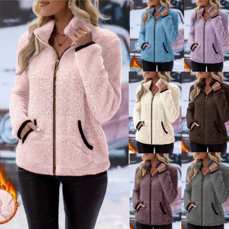 Cove Plush Fleece-Lined Hooded Cardigan
