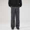 Rover Men's Multi-Pocket Pocket Washed Cargo Pants