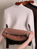 Hearth Bexley Fleece-Lined Thick Turtleneck Sweater