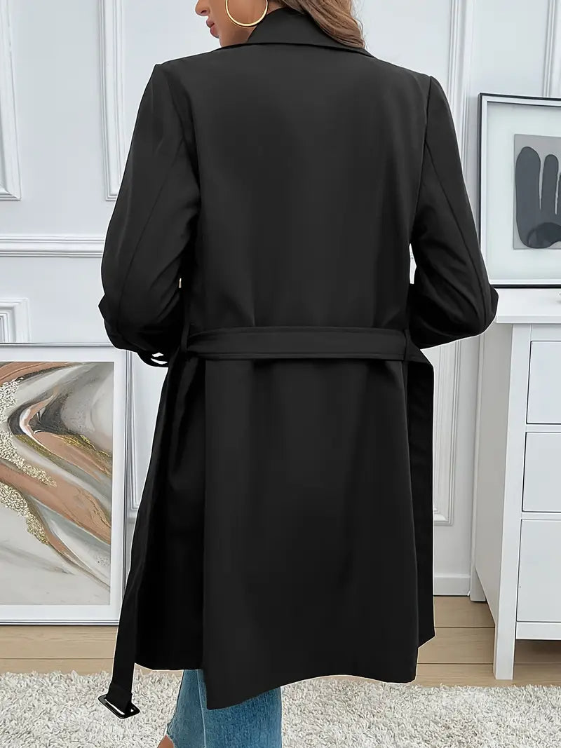 Lumen Belted Trench Coat