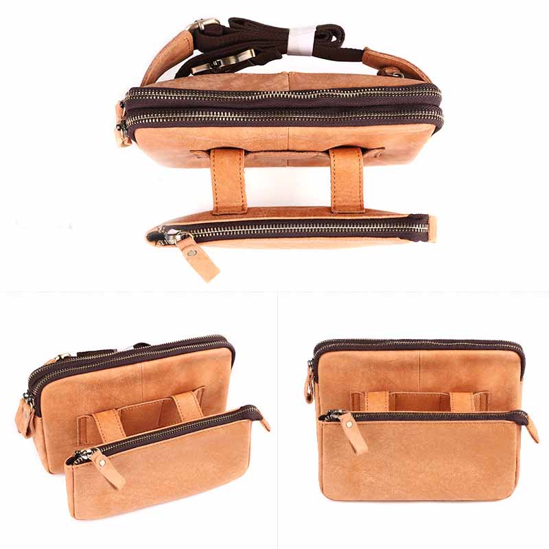 Carry Arden Men's Leather Belt Bag