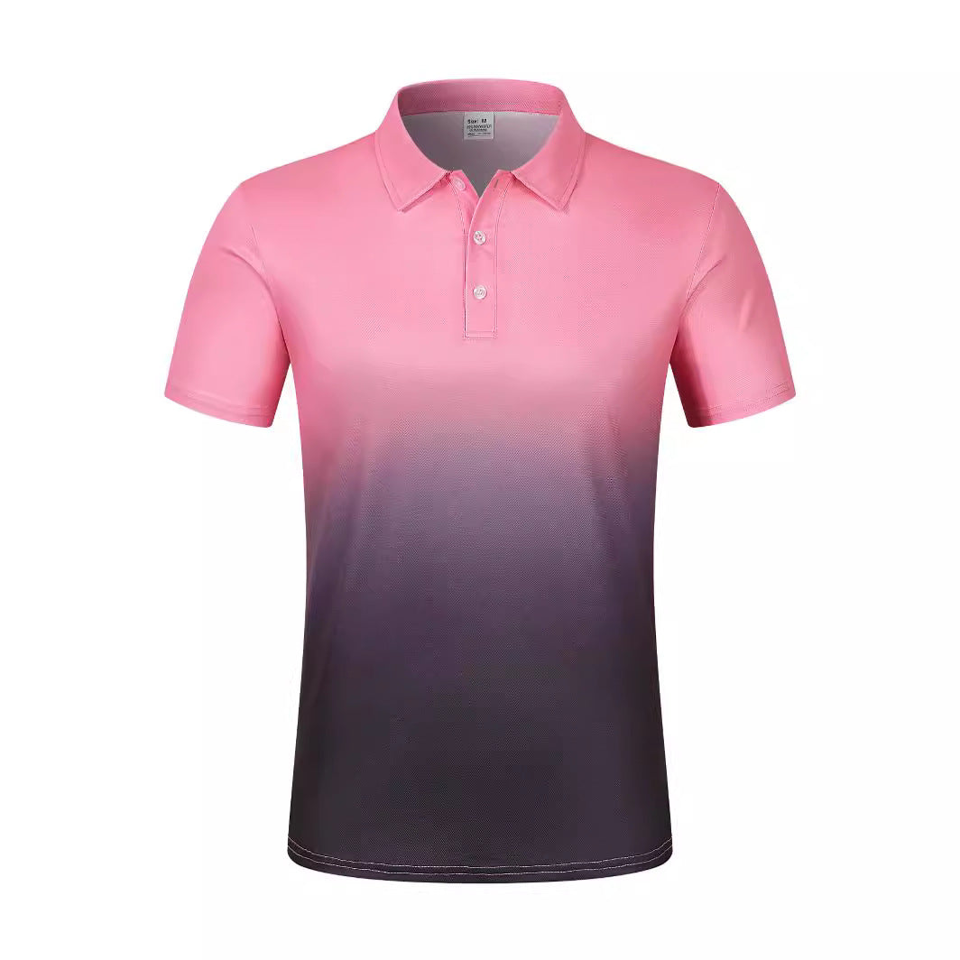 Metro Men's Pocket Gradient Polo Shirt